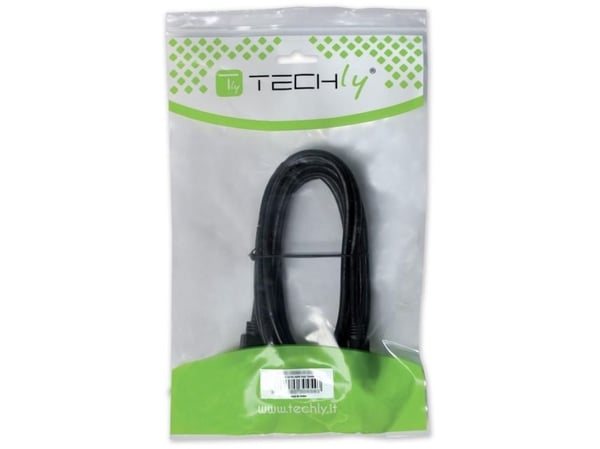 Techly ICOC-U-AB-10-ANG, 1 m, USB A, USB B, USB 2.0, 480 Mbit/s, Lajittelu