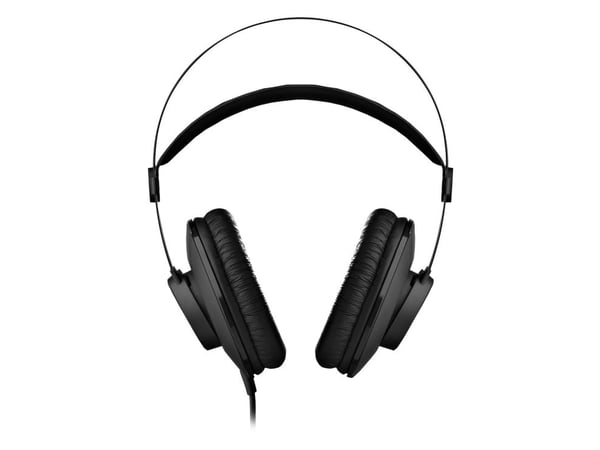 AKG K52, Koblet med ledninger (ikke trådløs), 18 - 20000 Hz, Scene/studio, 200 g, Hodetelefoner, Svart