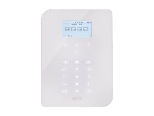 ABUS FUAA50500, Valkoinen, Kosketus, Sähköposti, Tanska, Saksa, Hollanti, Englanti, Ranska, Italia, 100 m, 868.6625 MHz