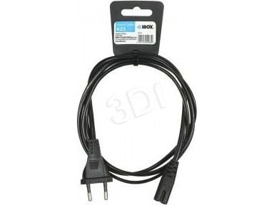 iBOX KZ3 - Kaapelikaapeli - Europlug til IEC 60320 C7 - 1,5 m - lajiteltu