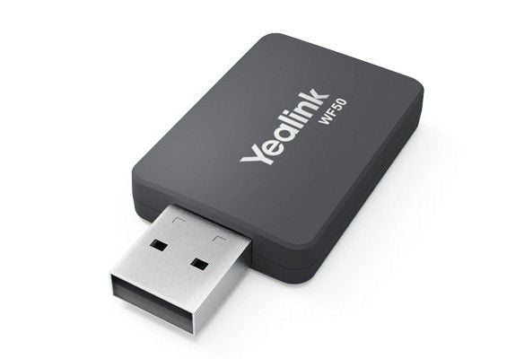 Yealink WF50 - Nettverksadapter - USB 2.0 - Wi-Fi 5 - for Yealink VC200, VC500, VC800, VC880