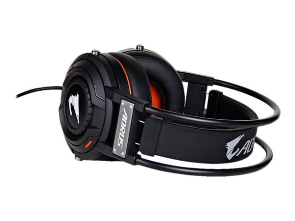 Gigabyte Force H5 - Headset - fullstorlek - kabelansluten - 3,5 mm kontakt