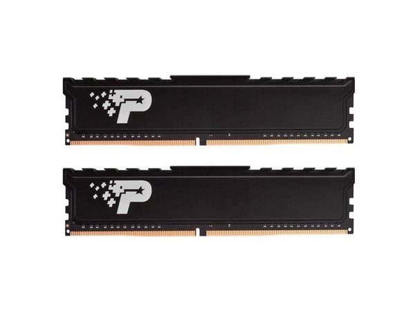 Patriot Signature Line Premium - DDR4 - sats - 32 GB: 2 x 16 GB - DIMM 288-pin - 2666 MT/s / PC4-21300 - CL19 - 1.2 V - ej buffrad - icke ECC