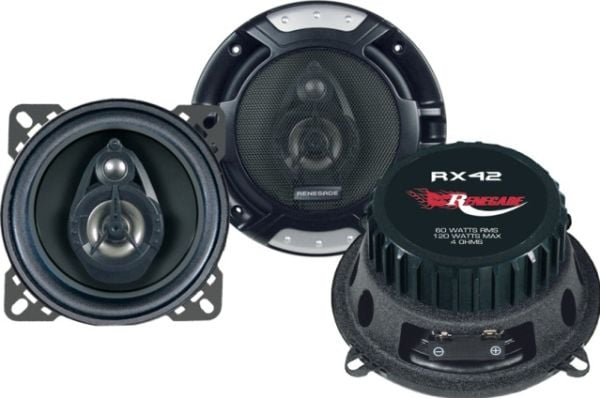 Renegade RX42, 2-veis, 120 W, 60 W, 4 O, 80 - 20000 Hz, 9,4 cm
