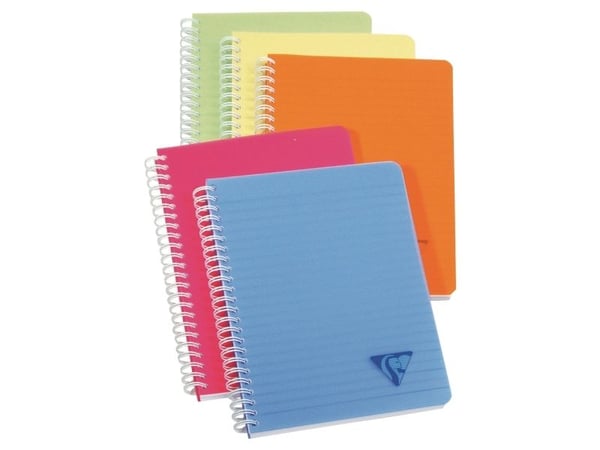 Notesbog Clairefontaine Linicolor A5 linjeret