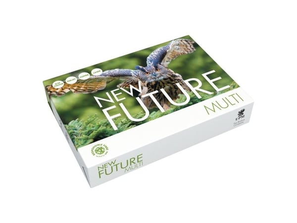 Multifunktionspapir, New Future Multi, A4, 75 g, pakke a 5 x 500 ark