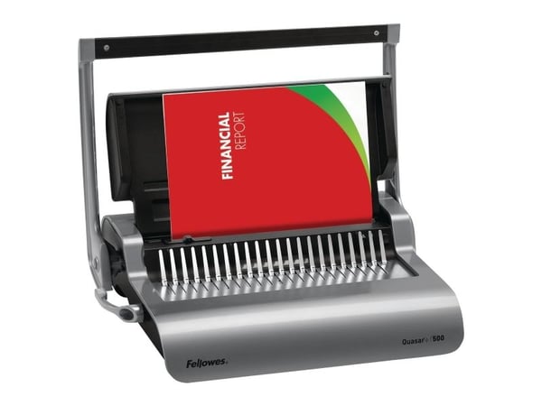 Spiralinnbindingsmaskin, Fellowes Quasar+ 500