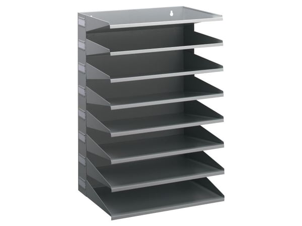 Durable 3361-10, Polyester, Stål, Grå, 360 mm, 540 mm, 250 mm