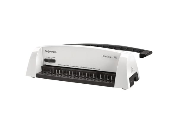 Fellowes Starlet 2+, Grå, Hvit, 12 ark, 482,6 mm, 203,2 mm, 139,7 mm, 1 stykker
