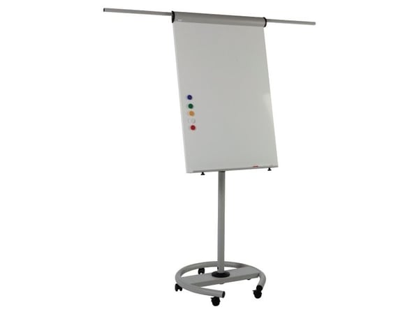 Flipchart-teline, siirrettävä ja säädettävä
