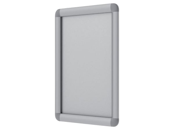 Bi-Office VT560415280, Rektangel, Hvit, Aluminium, Monokromatisk, Snap