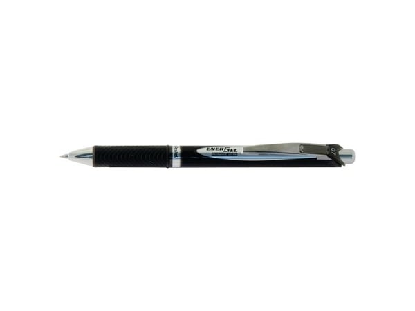Rullepenn Pentel, permanent gel, 0,7 mm, sort