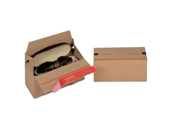 Papkasse, ColomPac® Eurobox-series, HxBxD 195 x 95 x 90 mm, pakke a 20 stk.