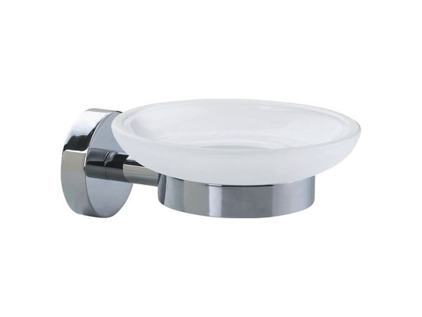 TESA Smooz, Sølv, Hvit, Kromfarget, Metall, Oval, Vegg, 110 mm, 130 mm