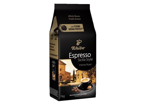 Tchibo 108238, 1 kg, Espresso, Lysbrent, 1 stykker
