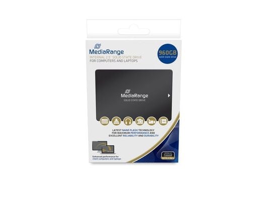 MediaRange MR1004 - SSD-levy - 960 GB - sisäinen - 2,5" - SATA 6Gb/s