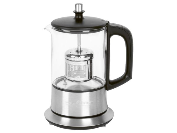 ProfiCook 501165, Svart, Rustfritt stål, Rustfritt stål, 0,5 L, Glass, 70 °C, 100 °C