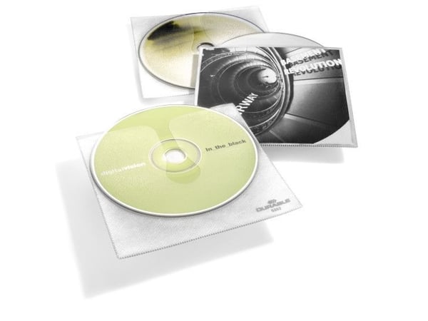 Durable 520219, DVD-kotelo, 1 levyt, Läpinäkyvä, Polypropeeni (PP), 10 kpl