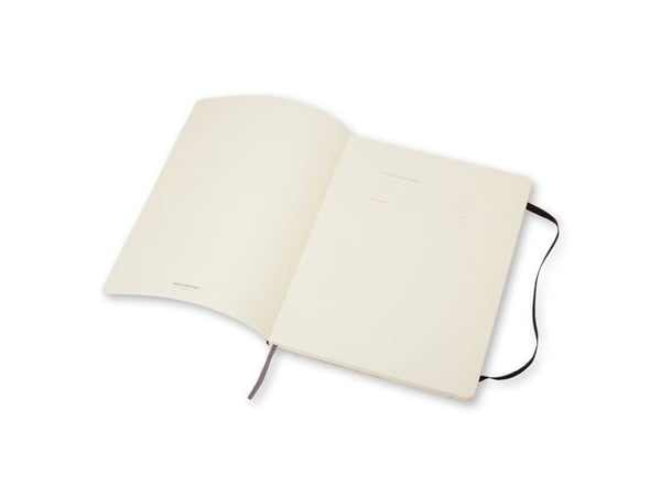 Moleskine 978-88-8370-722-3, Monokromatisk, Svart, Matt, Linjerte ark, Mykt omslag, Voksen