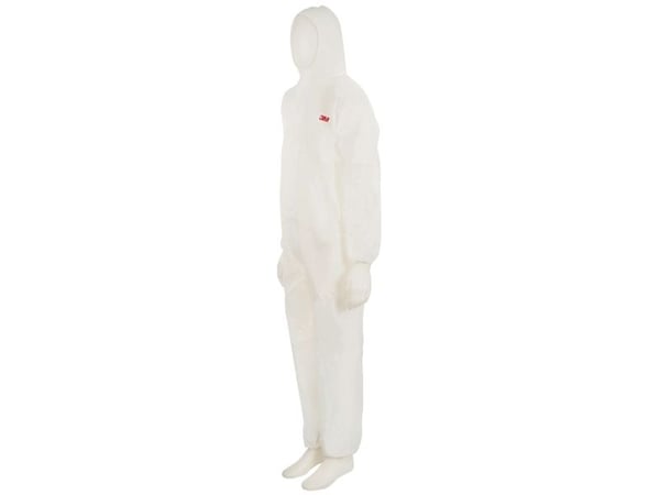 3M 4515 - L, Hvit, L, Voksen, Unisex, Glidelås, Front