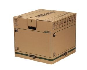 Bankers Box SmoothMove Large - Postboks - 48 cm x 47 cm x 41.2 cm - brun