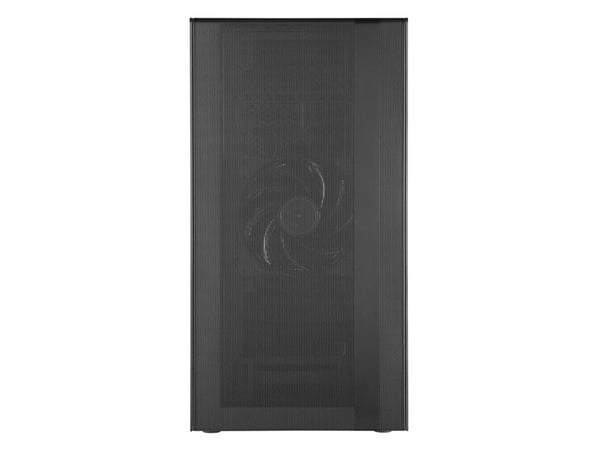 Cooler Master MasterBox NR400 - Tower - micro ATX - sidepanel med vindu - ingen strømforsyning (ATX / PS/2) - svart - USB/lyd