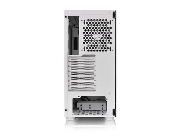 Thermaltake H200 TG Snow RGB - Tower - ATX - sidepanel med vindu (herdet glass) - ingen strømforsyning (PS/2) - hvit - USB/lyd