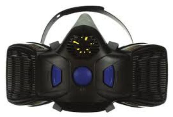 3M Respiratore a semimaschera senza filtro Taglia dim.: M HF-802SD, Puolinaamarihengityssuojain, Ilmaa puhdistava hengityssuojain, Rakentaminen, Ga...