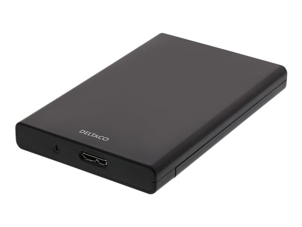DELTACO MAP-K2568 - Lagringspakke - 2,5" - SATA 6 Gb/s - USB 3.1 (Gen 1)