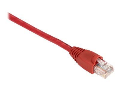 Black Box GigaTrue 550 - Koblingskabel - RJ-45 (hann) til RJ-45 (hann) - 30.4 m - CAT 6 - med støvel, uten hindringer, flertrådet - rød