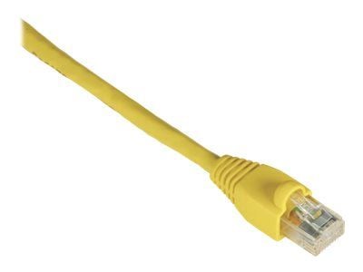 Black Box GigaTrue 550 - Koblingskabel - RJ-45 (hann) til RJ-45 (hann) - 15.2 m - CAT 6 - med støvel, uten hindringer, flertrådet - gul