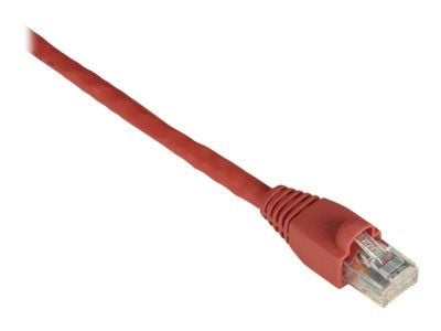 Black Box GigaTrue 550 - Koblingskabel - RJ-45 (hann) til RJ-45 (hann) - 30.4 m - CAT 6 - med støvel, uten hindringer, flertrådet - rød