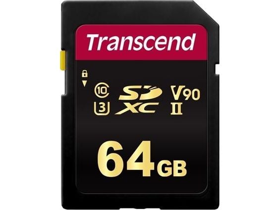 Transcend 700S - Flashminnekort - 64 GB - Video Class V90 / UHS-II U3 / Class10 - SDXC UHS-II