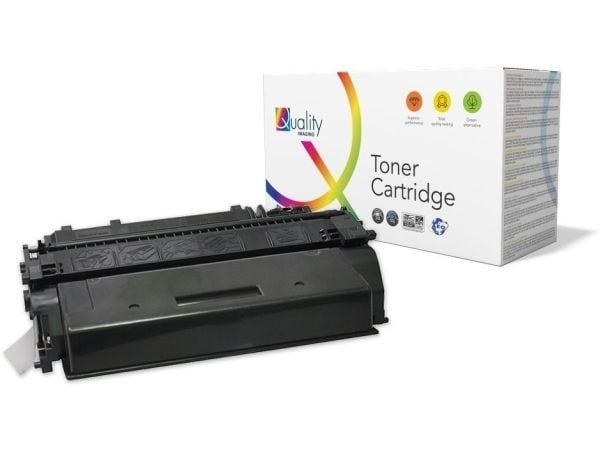 CoreParts QI-HP2071, 10000 sivua, Musta, 1 kpl