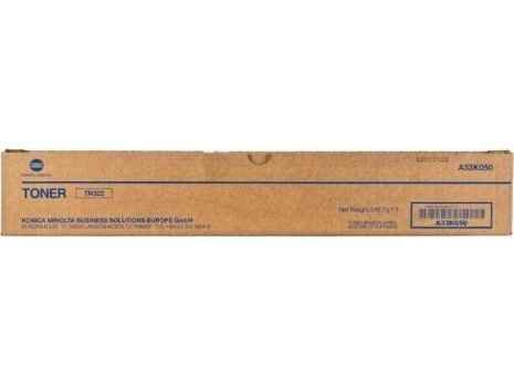 Konica Minolta TN-322K - Svart - original - tonerpatron - for Develop ineo+ 224e, 284e, 364e; bizhub 224e