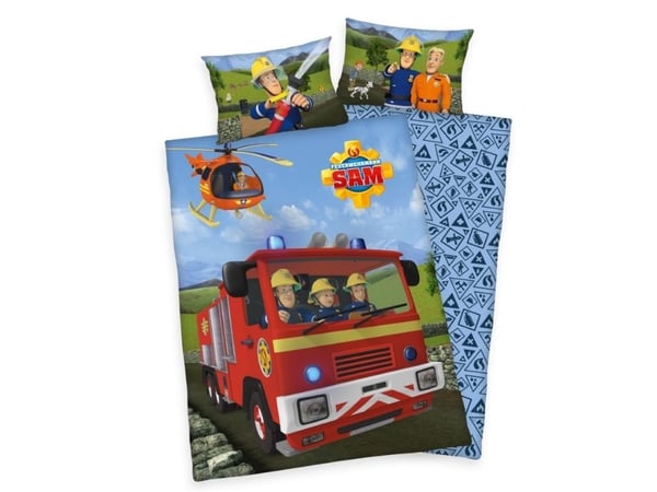 Fireman Sam Junior Sängkläder 100x135 cm - 100 procent bomull