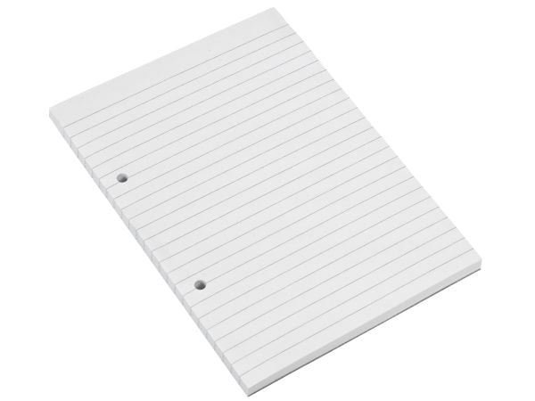 Standardblok, Bantex, Standard pad, A5 hvid, 148x210mm, 60g/m2 - (5 stk.)
