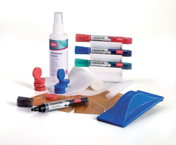 Whiteboard Startkit Nobo - tillbehörssats