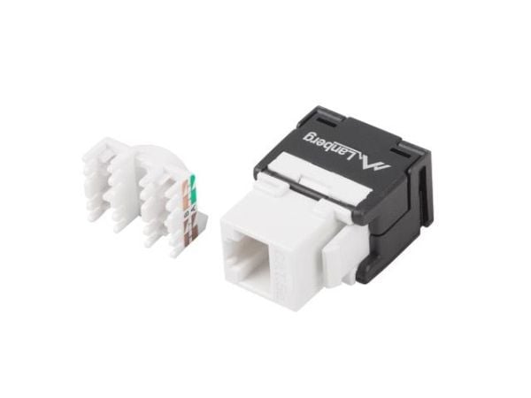 Lanberg KSU5-2000, Tasainen, Musta, Valkoinen, RJ-45, LSA, Uros, Naaras