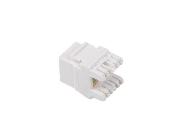 Lanberg - Modulaarinen insertti - CAT 6a - UTP - RJ-45 - valkoinen