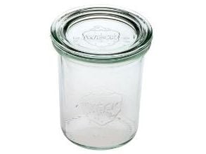Patentglas Weck 160 ml Ø6.8x8 cm uden Låg Glas