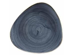 Tallerken trekant Coupe Stonecast 26,5cm porcelæn blåbær (12 stk.)