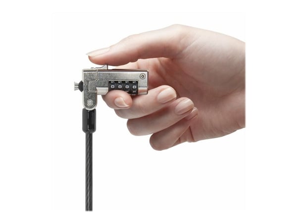 Kensington N17 Combination Cable Lock for Dell Devices with Wedge Slots - Sikkerhetskabellås - 1.8 m