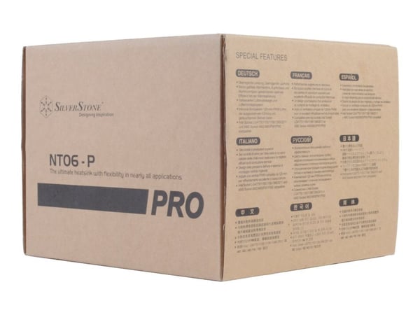 SilverStone Nitrogon NT06-PRO - Processorkylare - (LGA775-sockel, LGA1156-sockel, Socket AM2, LGA1366-sockel, Socket AM3, LGA1155-sockel, LGA2011-s...
