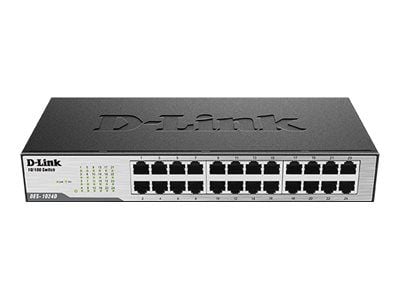 D-Link DES 1024D - Switch - 24 x 10/100 - skrivbordsmodell
