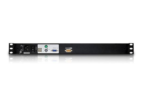 ATEN CL3000N, 1280 x 1024 piksler, SXGA, Rack-montering, 32,2 W, 1U, Sort