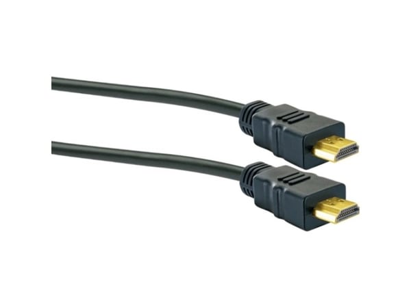 Schwaiger HDM150 013, 15 m, HDMI Typ A (standard), HDMI Typ A (standard), 3D kompatibilitet, 10,2 Gbit/s, Svart, Guld