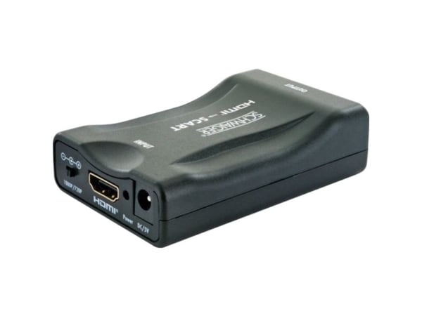 Schwaiger HDMSCA02533, NTSC, PAL, HDMI, SCART, 5 V, 1 A, 88,5 mm