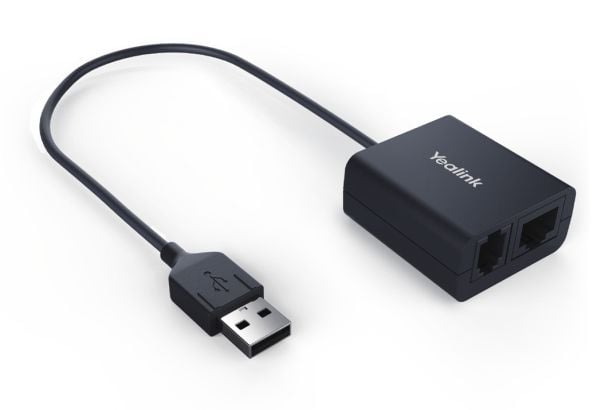 Yealink EHS40 - Adapter for trådløse hodetelefoner for trådløs hodemikrotelefon, VoIP-telefon - for Yealink SIP-T53, T54, T57, T48, T58; Skype for ...
