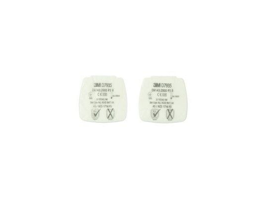 3M D7925, Partikkelfilter, 4 stk, Grå, Grå, 85 mm, 5 mm